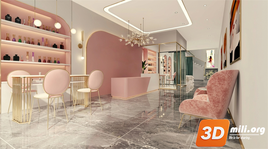 Beauty Salon Skp Files